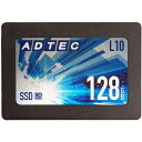 その他 アドテック SSD L10シリーズ 3DTLC 2.5インチ SATA 128GB AD-L10D128G-25I 1台 ds-2289391