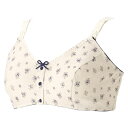 その他 犬印 ハーフトップ花柄ドット L ネイビー 綿 BR1576 CMLF-1291566