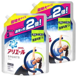 <strong>アリエール</strong> 洗濯洗剤 液体 プラチナ<strong>スポーツ</strong> 詰め替え 超特大 1.34kg