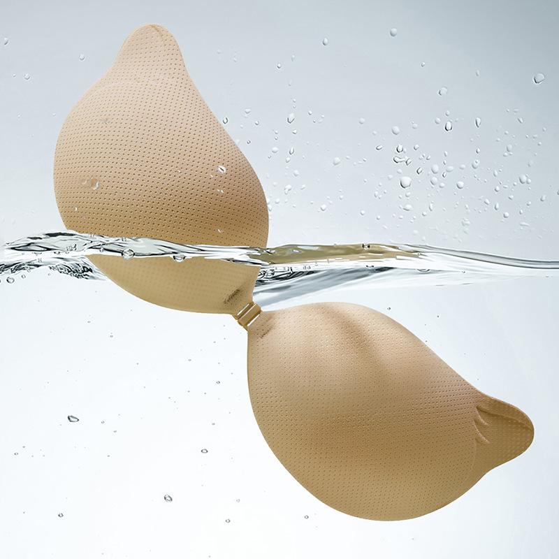 ブラジャー レディース 猫耳カップ 胸パッド 谷間メイク ヌードブラ 盛れる 通気性 蒸れない Aカップ Bカップ Cカップ Dカップ