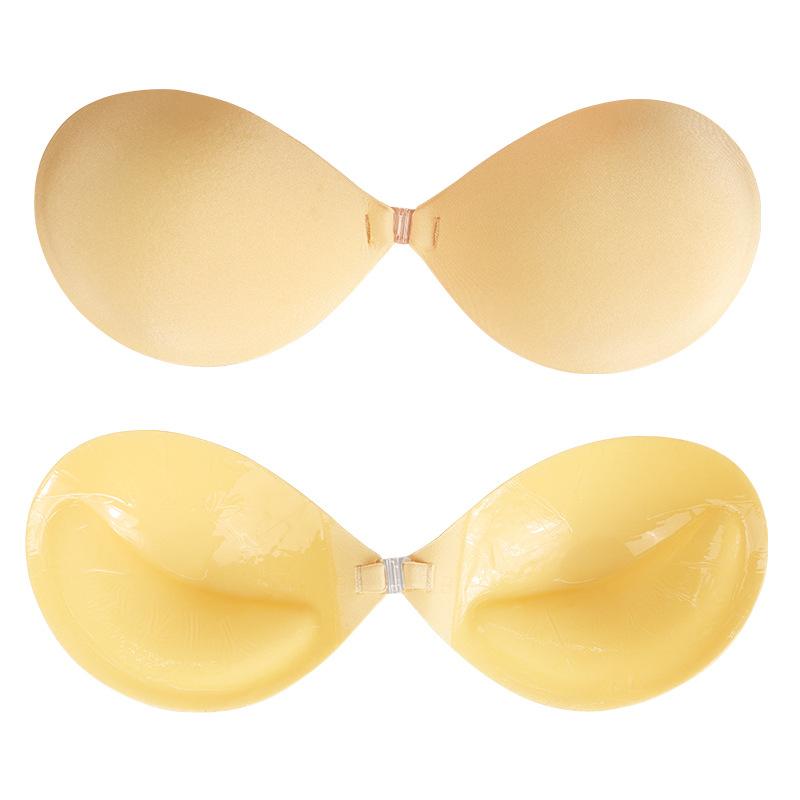 ブラパッド レディース シリコン ヌードブラ 盛りブラ 厚手 谷間メイク 立体 インナー ベージュ A B C 蒸れない 通気性