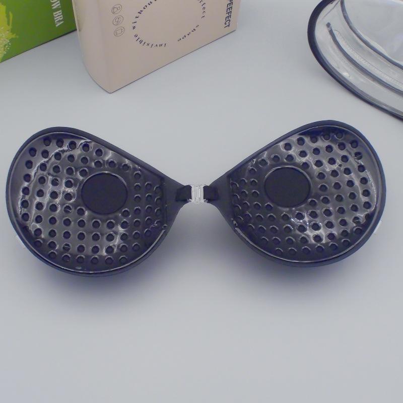 ブラジャー レディース Aカップ Bカップ Cカップ 盛りブラ バストアップ ヌードブラ シリコンブラ 谷間メイク ボリュームアップ 5cm 厚手 通気性 インナー キャミソール 普段使い デート