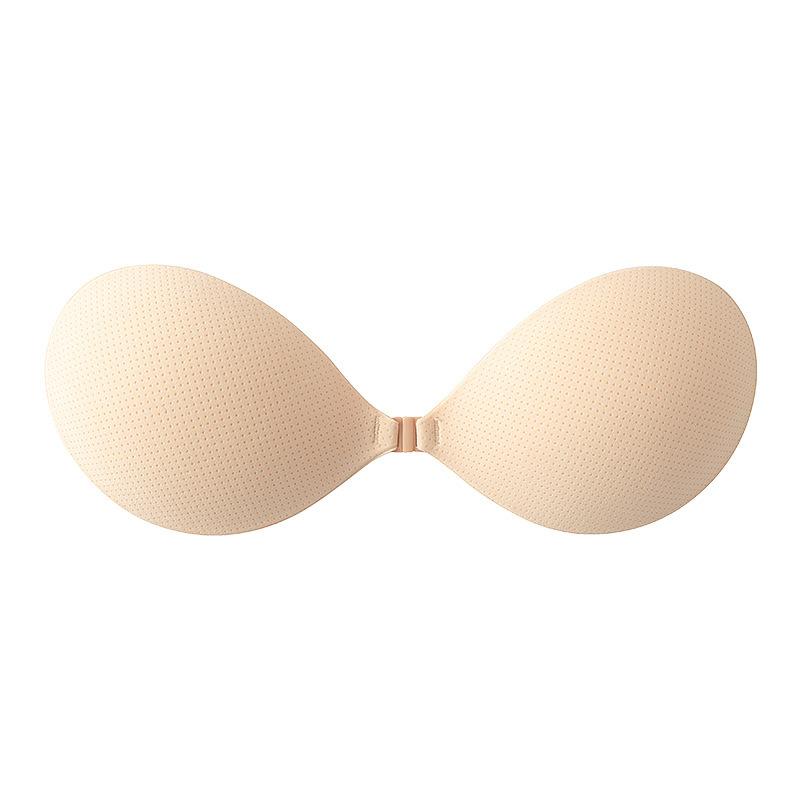 ブラジャー レディース ヌードブラ 薄手 Aカップ Bカップ Cカップ Dカップ 盛れる ベージュ ブラック 寄せ上げ 谷間メイク ストラップレス シームレス インナー 下着 チューブトップ