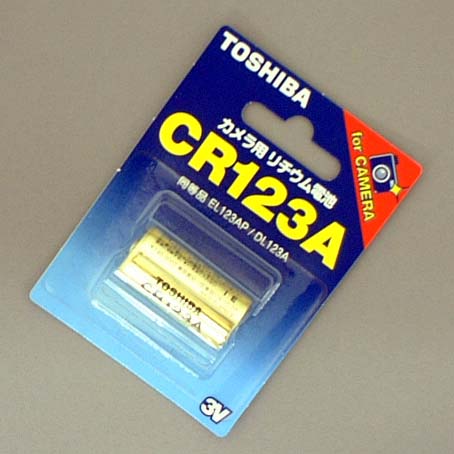 TOSHIBA CR123A G　100個【送料無料】リチウム電池