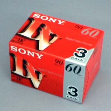 SONY 3DVM60R3デジタルビデオテープ60分3本