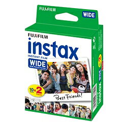 FUJIFILM（富士フィルム）instax ワイド用フィルム インスタックスワイドフィルム 2本パック　INSTAX WIDE WW2