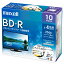 マクセル maxell 録画用 BD-R 1-4倍速対応 インクジェットプリンター対応 ひろびろ美白レーベル 片面1層(25GB) 10枚 BRV25WPE.10S