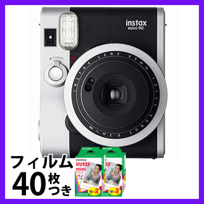 富士フイルム　インスタントカメラチェキ instax mini 90 ネオクラシック フィ…...:taps:10028949