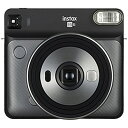 【フィルム100枚付】富士フィルム チェキスクエアカメラ instax SQUARE SQ6 グラファイトグレー【フィルム100枚セット】