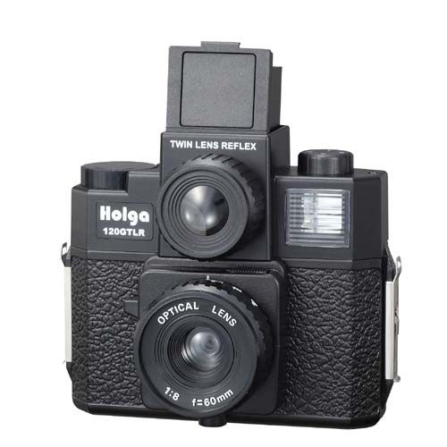 HOLGA120二眼レフ HOLGA120GTLR(ガラスレンズ)【お取り寄せ】【送料無料】クローズアップレンズ付