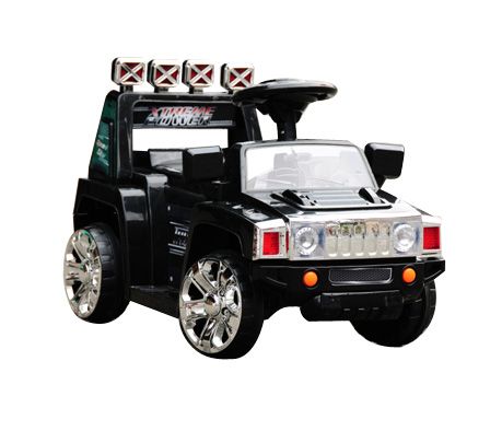 ATOMIC 電動乗用R/C NEW MINI SUV(ハマースタイル)ブラック【お取り寄せ】