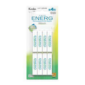 Kenko(ケンコー）ニッケル水素充電池単4形電池8本 ENERG U-#114EN-8B