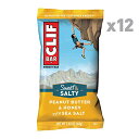 CLIF BAR Sweet & Salty Energy Bar - Peanut Butter & Honey with Sea Salt 68g 12本入り