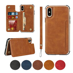 iPhone se3 <strong>ケース</strong> PU革 iPhone XR 携帯<strong>ケース</strong> iphone 6 6s iphone7 iphone8 plus スマホ<strong>ケース</strong> case アイフォン SE 第2世代 2020 <strong>ケース</strong> カバー iphone XS Max <strong>ケース</strong> 背面手帳 型 プラス カードポケット カード入れ スタンド機能 <strong>背面カード収納</strong> 耐衝撃 落下防止