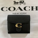 コーチ COACH ミニ財布 Tabby Small Wallet 76527 タビー スモール ウォレット 黒 【即発送】