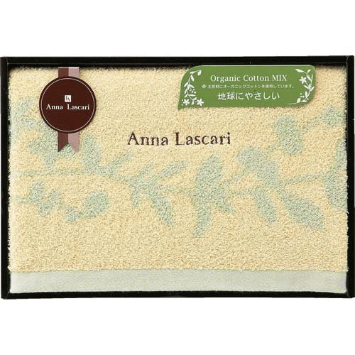 今月のお買い得品!アンナラスカリオーガニックコットンバスタオル 出産内祝い 快気祝い 引越し挨拶 御礼 内祝い お返し お礼 贈答品 ギフト プレゼントにおすすめ !