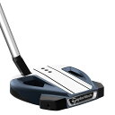 テーラーメイド ゴルフ スパイダー EX ネイビー/ホワイト スモールスラント パター/Super Stroke Pistol GTR 1.0