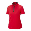 テーラーメイドゴルフ(TaylorMade Golf) 【ウィメンズ】ダブルテーラード シームレス S/S ポロ/レッド