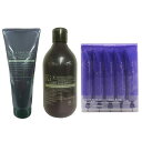 HAHONICO ハホニコ キラメラメ メンテケアシャンプー(300ml)&ヘアパック デイリー(240g)&ヘアパック ウィークリー 15g×5 3点セット