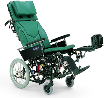 ティルティング＆リクライニング介助用車椅子KX16-42EL [エレベーティング＆スイングアウト]【カワムラサイクル】【車椅子 関連】【ssale_kobe0603】【0603superP5】【ティルト】