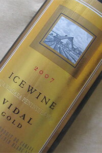 (送料・クール便無料)イニスキリン　ヴィダル　ゴールド　アイスワイン[2007]白・極甘口 375ml
