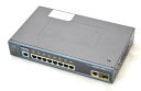 Cisco WS-C2960-8TC-L V01 (東芝 OEM) C2960-LANBASEK9-M Ver.12.2(46)SE 設定初期化済 東芝ロゴ製品 【中古】【20170330】