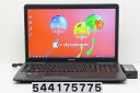 東芝 dynabook Satellite B371/C Core i5 2520M 2.5GHz/4GB/250GB/Multi/17.3W/WXGA++(1600x900)/Win7 【中古】【20170512】