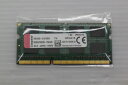 Kingston 8GB 2Rx8 PC3L-12800S DDR3L-1600 ノート用メモリ 動作確認済【中古】【20190516】