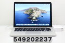 Apple MacBook Pro Retina A1502 Late 2013 Core i5 4258U 2.4GHz/8GB/256GB(SSD)/13.3W/WQXGA(2560x1600)【中古】【20200930】