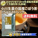 はじめてのお客様、1回限り、小川生薬の国産ごぼう茶★FRaUフラウ9月号掲載品★（メール便）皮ごと自社で焙煎した国産ゴボウ100％