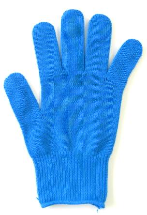 [男性（メンズ）サイズ]青#04天然素材綿100% カラー軍手(カラー手袋)防災グッズ学校行事・潮干狩り・日焼対策