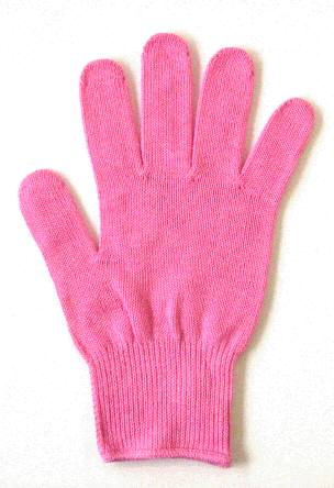 [男性（メンズ）サイズ]ピンク#01天然素材綿100% カラー軍手(カラー手袋)防災グッズ学校行事・潮干狩り・日焼対策