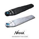 ナンガ ミニマリズム ゼロ NANGA MINIMARHYTHM ZERO ブラック レギュラー 想定使用温度 0℃ 最軽量 超撥水ダウン UDD DX 770FP シュラフ 寝袋 マミー型 アウトドア