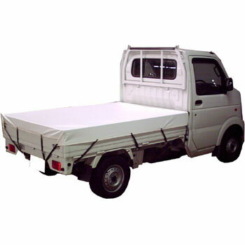 【送料無料】トラックシート　ターポリン1号　1.8×2.1m　白色