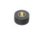 カセットデッキ修理パーツ ピンチローラー 外径13mm 幅6.5mm 軸径2mm (軸付き) 1個 駆動系消耗パーツ修理交換用