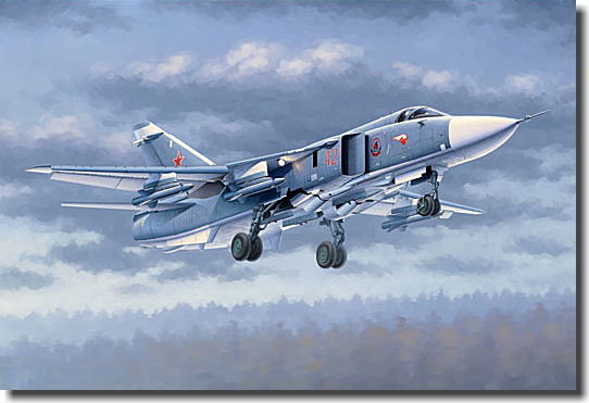トランペッター 1/48 No.02835 ロシア空軍 Su-24M フェンサーD(お取寄せ商品：発売中)