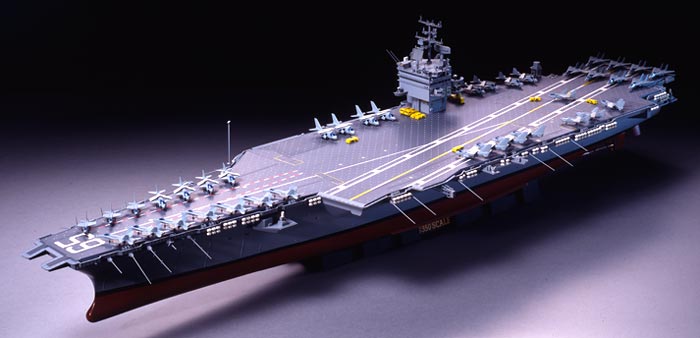 タミヤ 1/350 艦船シリーズ No.7 アメリカ海軍 原子力航空母艦 CVN-65 エンタープライズ