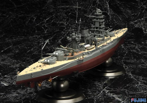 日本海軍戦艦 長門 開戦時 フジミ 1/500 艦船シリーズ2