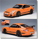 ポルシェ 911（997）GT3 RS（オレンジ/ブラック）1/12 オートアート No.12117(お取寄せ商品：発売中)