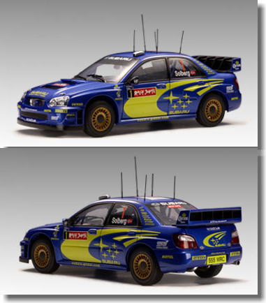 スバル インプレッサ ’04 WRC #1 (ラリージャパン優勝) 1/18 オートアート No.80492(お取寄せ商品：発売中)
