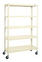 サカエ SAKAE / スーパーラックワゴン SPR-3125RNUI / 耐荷重:250kg / W1220×D600×H1923mm【代引き不可】 ◆時間指定対象外◆車上渡し商品◆個人宅配送不可