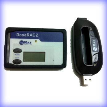 簡単操作で高性能 デジタル個人線量計 DoseRAE2 PRM-1200