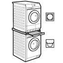 AEG T86280IC用オプション品 スタッキングキット SKP11
