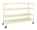 サカエ SAKAE / スーパーラックワゴン SPR-1324MRI / 耐荷重:250kg / W1800×D600×H1323mm【代金引換対象外】【配送時間指定不可】【サカエの大型商品は車上渡しです/個人宅配送不可】