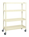 サカエ SAKAE / スーパーラックワゴン SPR-2114RNUI / 耐荷重:250kg / W1220×D450×H1623mm【代金引換対象外】【配送時間指定不可】【サカエの大型商品は車上渡しです/個人宅配送不可】