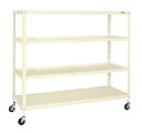 サカエ SAKAE / スーパーラックワゴン SPR-2324MRI / 耐荷重:250kg / W1800×D600×H1623mm【代金引換対象外】【配送時間指定不可】【サカエの大型商品は車上渡しです/個人宅配送不可】
