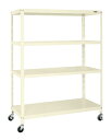 サカエ SAKAE / スーパーラックワゴン SPR-3224MRNUI / 耐荷重:250kg / W1500×D600×H1923mm【代金引換対象外】【配送時間指定不可】【サカエの大型商品は車上渡しです/個人宅配送不可】