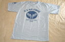 USA エアフォース Tシャツ F−22 ステルス グレー ホワイト ネイビー S M L XL