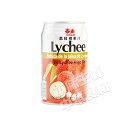 泰山夏日清涼南国風味茘枝椰果肉飲料(ナタデココ入りライチジュース)台湾人気商品・夏定番・お土産