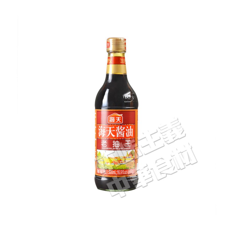 中国産 海天老抽王(濃口醤油)500ml　中華食材調味料・中華料理人気商品...:tenchobishoku:10000945